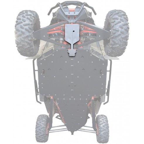 FRONT DIFF SKID PLATE  XRS-XDS ALUM / PHD