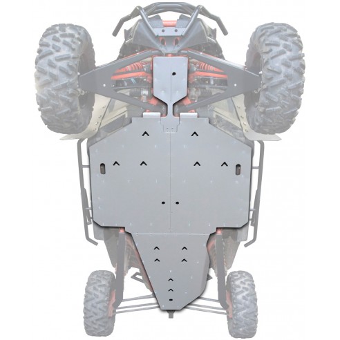 SKID PLATES KIT ALUM / PHD