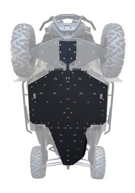 SKID PLATES KIT ALUM / PHD