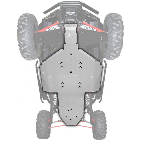 SKID PLATES KIT ALUM / PHD