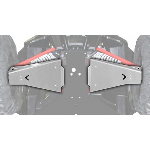 FRONT A-ARM GUARDS ALUM / PHD
