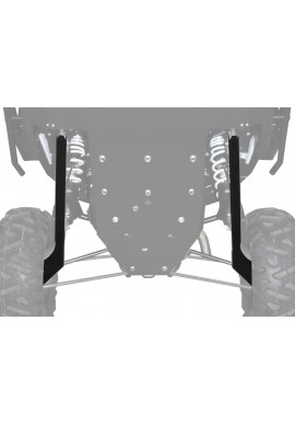 REAR TRAILING ARM GUARDS ALUM / PHD
