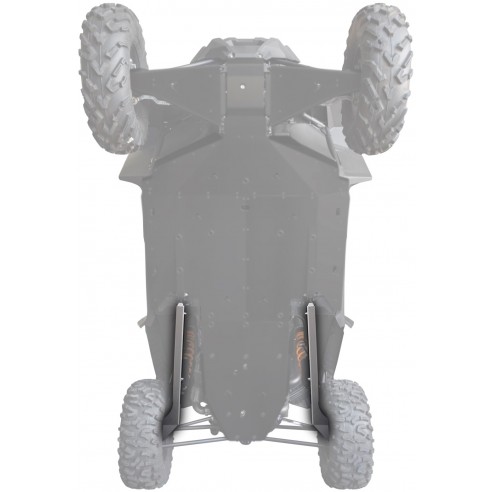 REAR TRAILING ARM GUARDS ALUM / PHD