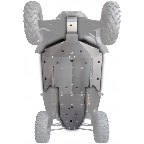 SKID PLATES KIT ALUM / PHD