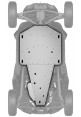 SKID PLATES KIT ALUM / PHD
