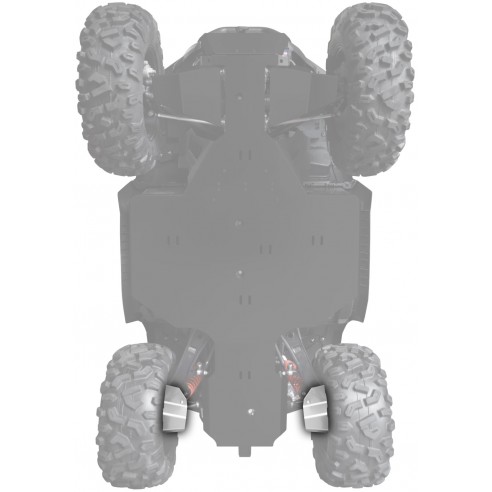 REAR TRAILING ARM GUARDS ALUM / PHD