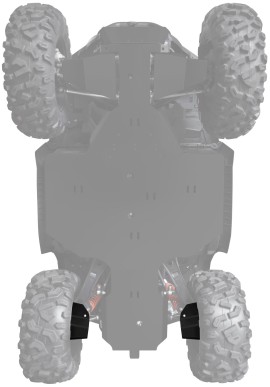 REAR TRAILING ARM GUARDS ALUM / PHD