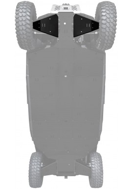 FRONT A-ARM GUARDS ALUM / PHD