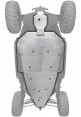 SKID PLATES KIT ALUM / PHD