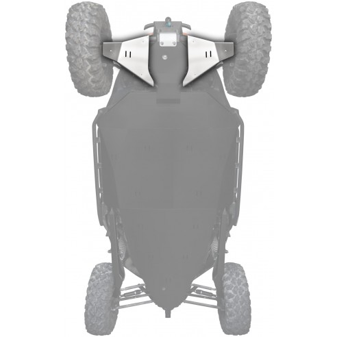 FRONT A-ARM GUARDS ALUM / PHD