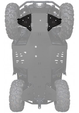 FRONT A-ARM GUARDS ALUM / PHD