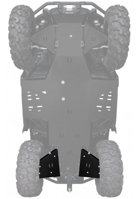 REAR TRAILING ARM GUARDS ALUM / PHD
