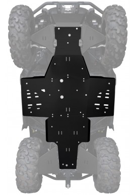 SKID PLATES KIT ALUM / PHD