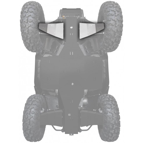 FRONT A-ARM GUARDS ALUM / PHD