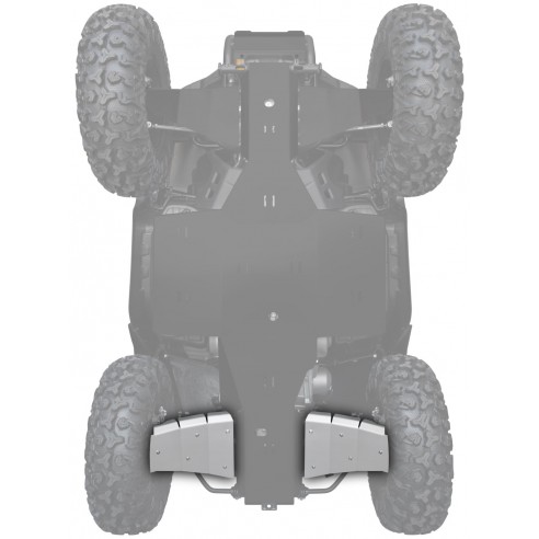 REAR A-ARM GUARDS ALUM / PHD
