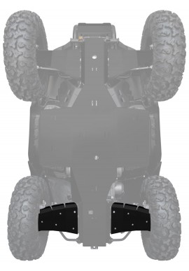 REAR A-ARM GUARDS ALUM / PHD