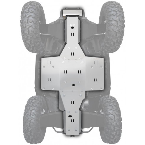SKID PLATES KIT ALUM / PHD