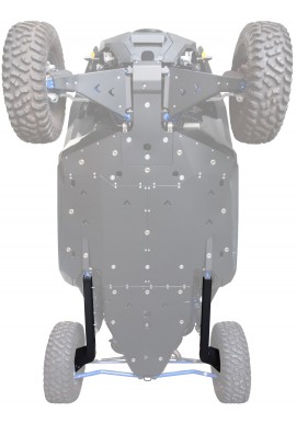 REAR TRAILING ARM GUARDS ALUM / PHD