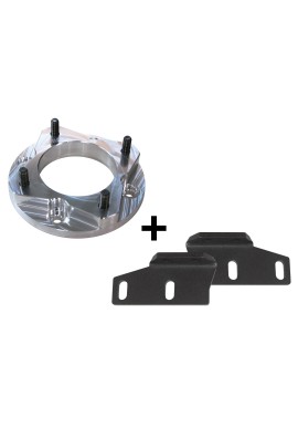 WHEEL SPACERS + MUD SCRAPER ADAPTERS KIT