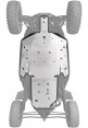 SKID PLATES KIT ALUM / PHD