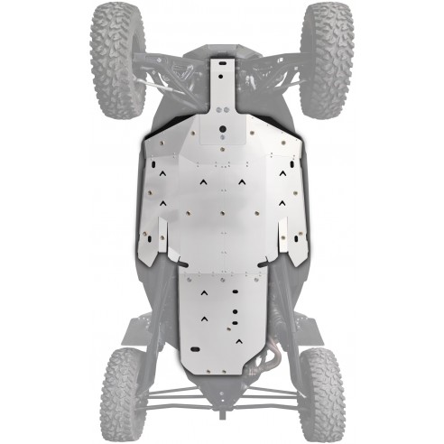 SKID PLATES KIT ALUM / PHD