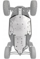 SKID PLATES EXTENDED KIT ALUM / PHD
