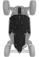 SKID PLATES EXTENDED KIT ALUM / PHD