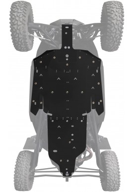 SKID PLATES EXTENDED KIT ALUM / PHD