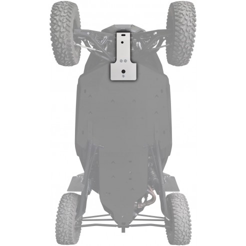 FRONT DIFF SKID PLATE ALUM / PHD
