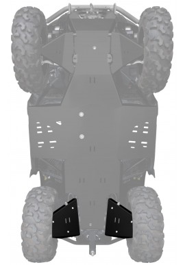 REAR TRAILING ARM GUARDS ALUM / PHD