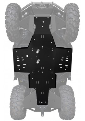 SKID PLATES KIT ALUM / PHD