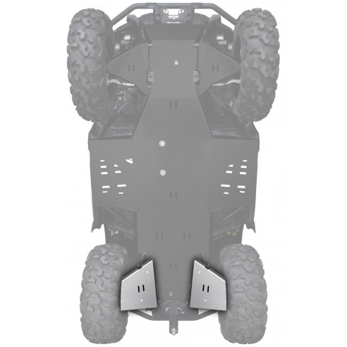 REAR TRAILING ARM GUARDS ALUM / PHD