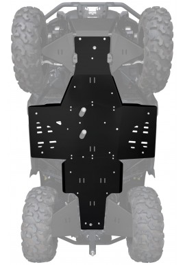 SKID PLATES KIT ALUM / PHD