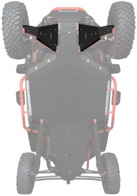 FRONT A-ARM GUARDS ALUM / PHD