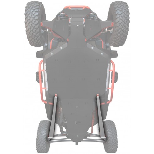 REAR TRAILING ARM GUARDS ALUM / PHD