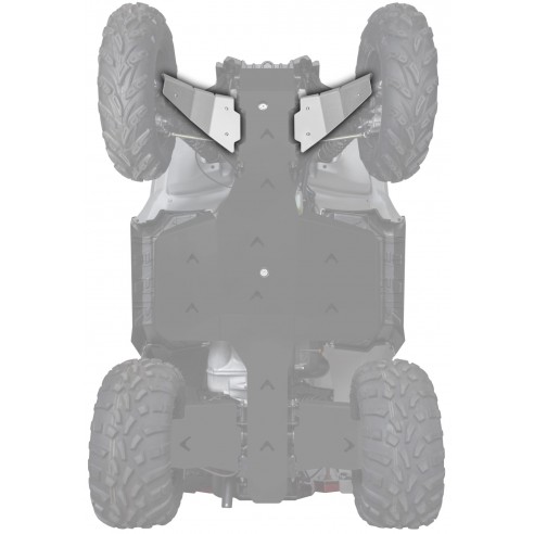 FRONT A-ARM GUARDS ALUM / PHD