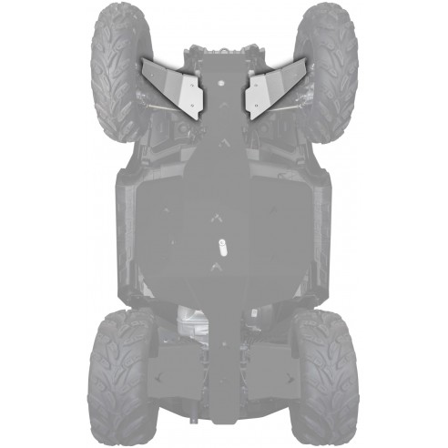 FRONT A-ARM GUARDS ALUM / PHD