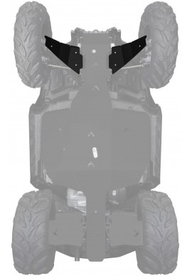 FRONT A-ARM GUARDS ALUM / PHD