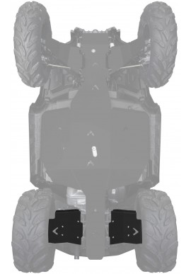 REAR A-ARM GUARDS ALUM / PHD