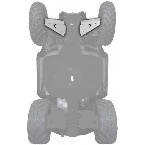 FRONT A-ARM GUARDS ALUM / PHD