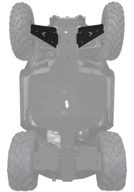 FRONT A-ARM GUARDS ALUM / PHD