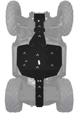 SKID PLATES KIT ALUM / PHD