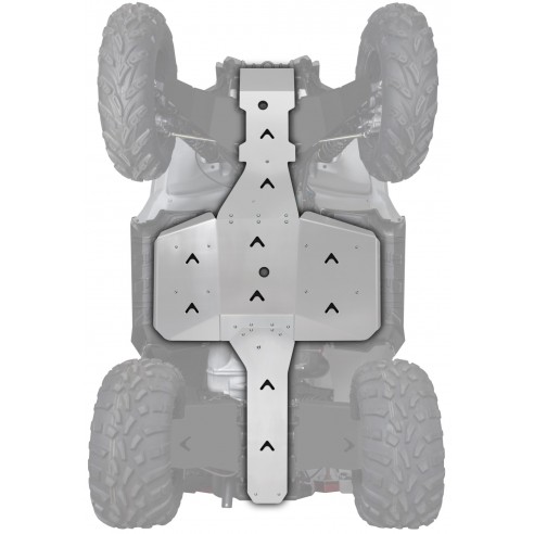 SKID PLATES KIT ALUM / PHD