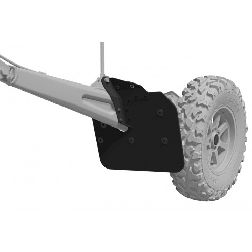 KIT REAR LOWER MUD FLAPS REINFORCED