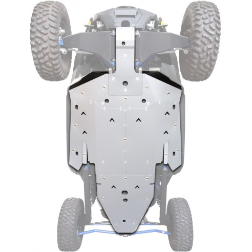 SKID PLATES KIT ALUM / PHD
