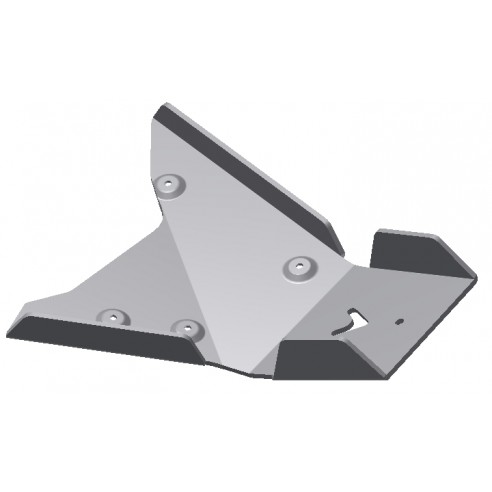 REAR A-ARM GUARDS ALUM