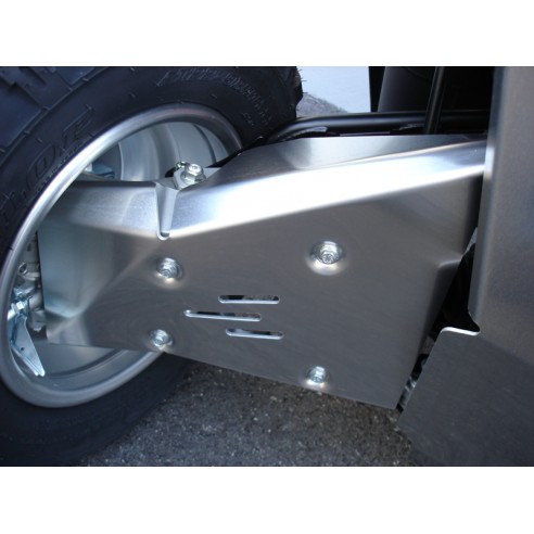 REAR A-ARM GUARDS ALUM