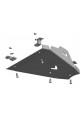 PROTECTION TRIANGLES ALUM