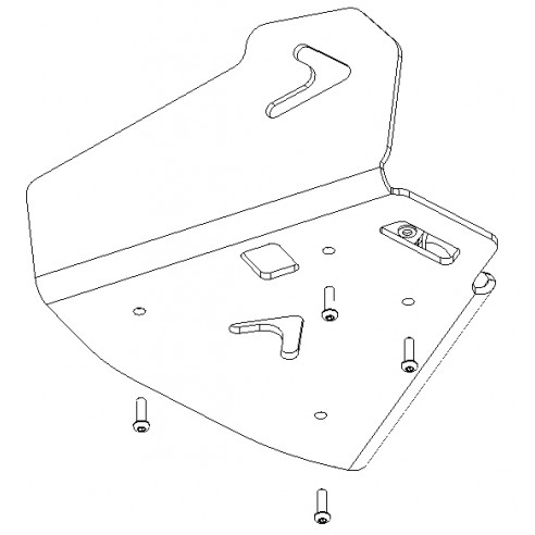 FRONT A-ARM GUARDS ALUM