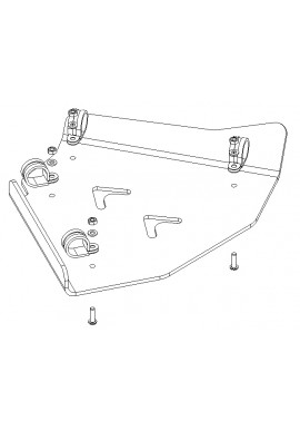 REAR A-ARM GUARDS ALUM